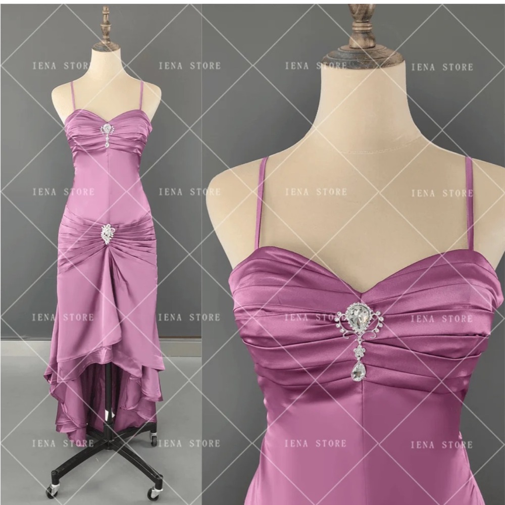 Mermaid satin dress